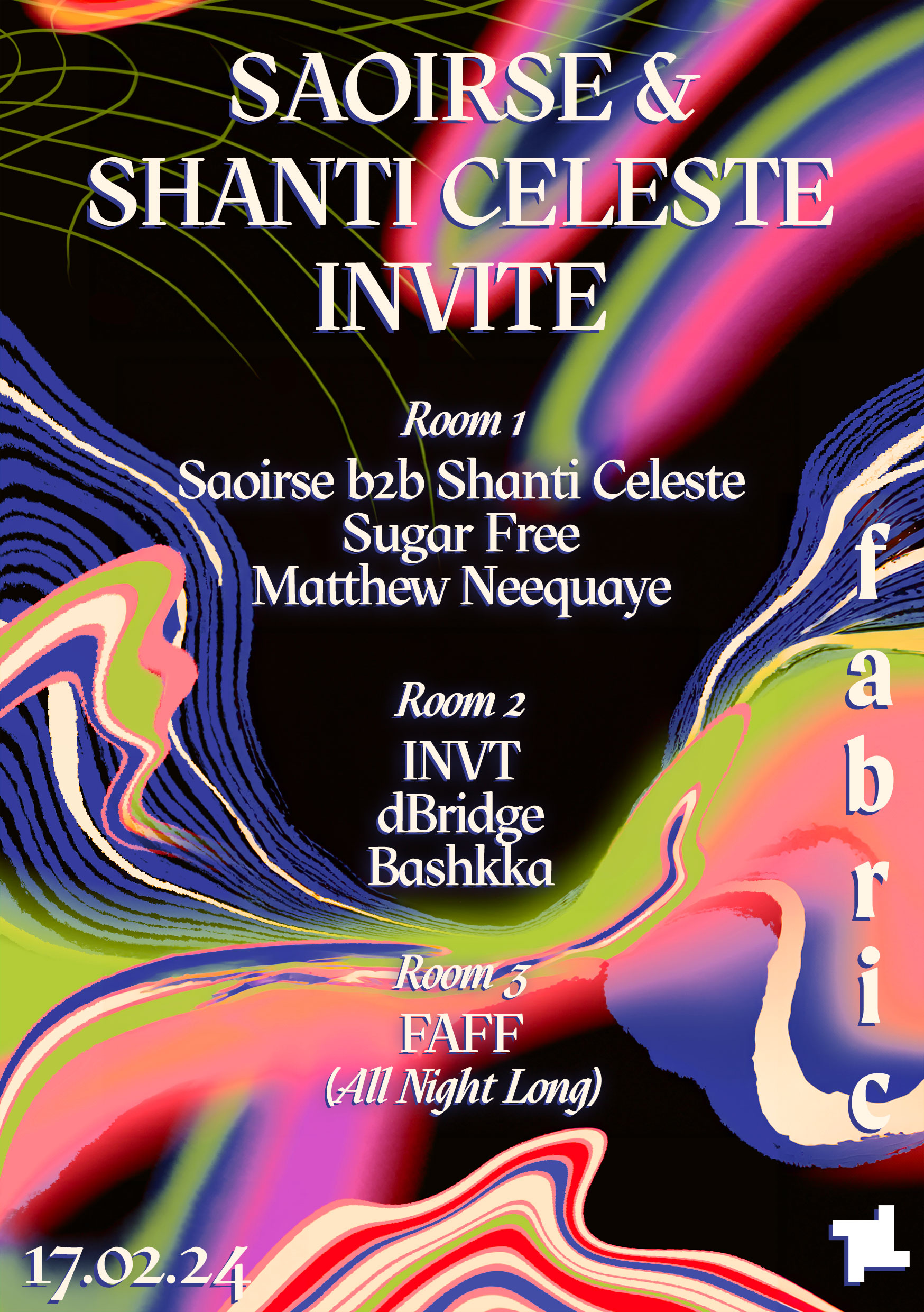 Saoirse & Shanti Celeste Invite Saoirse B2B Shanti Celeste, BASHKKA